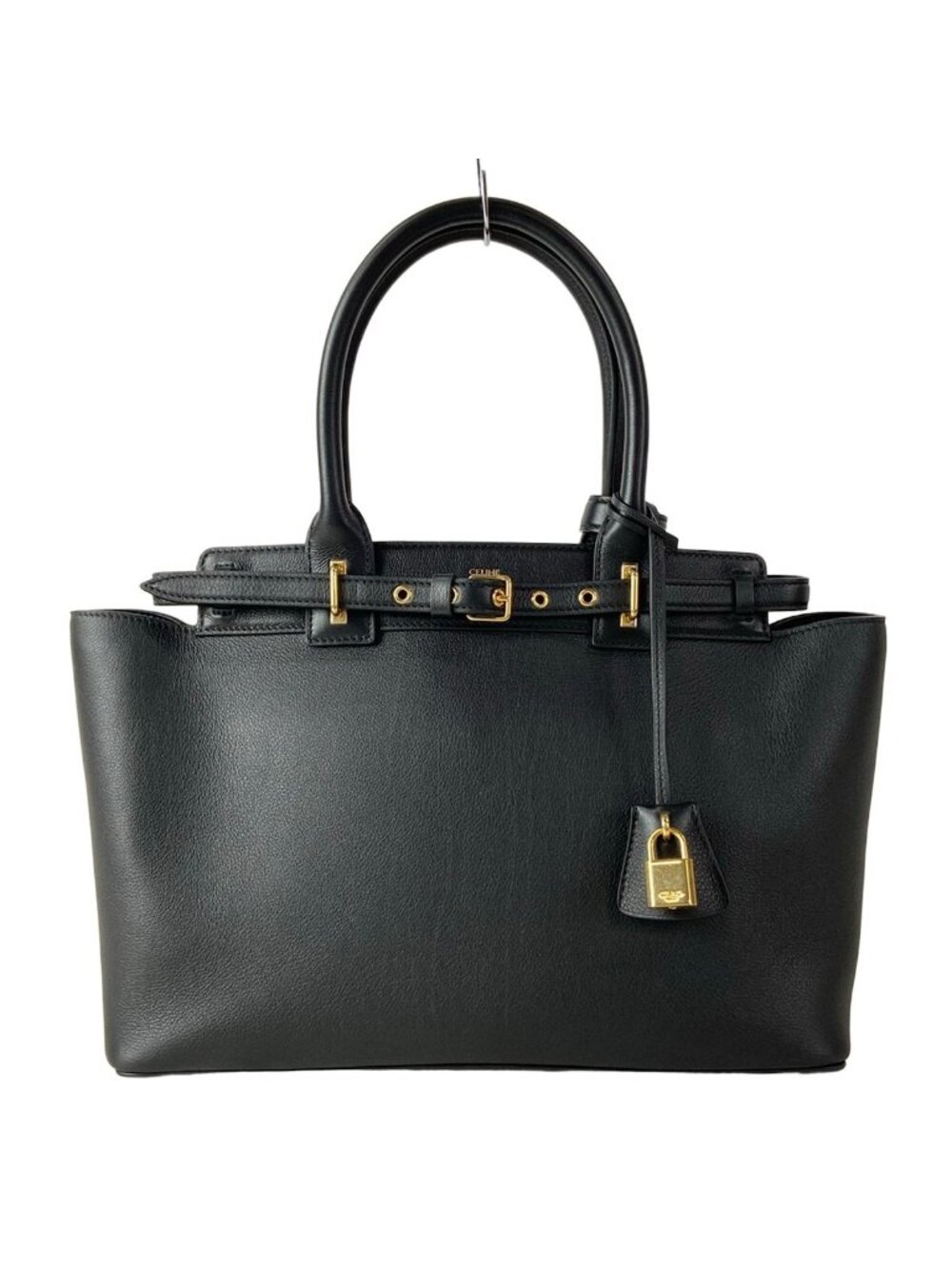 Celine Handbag Black Leather